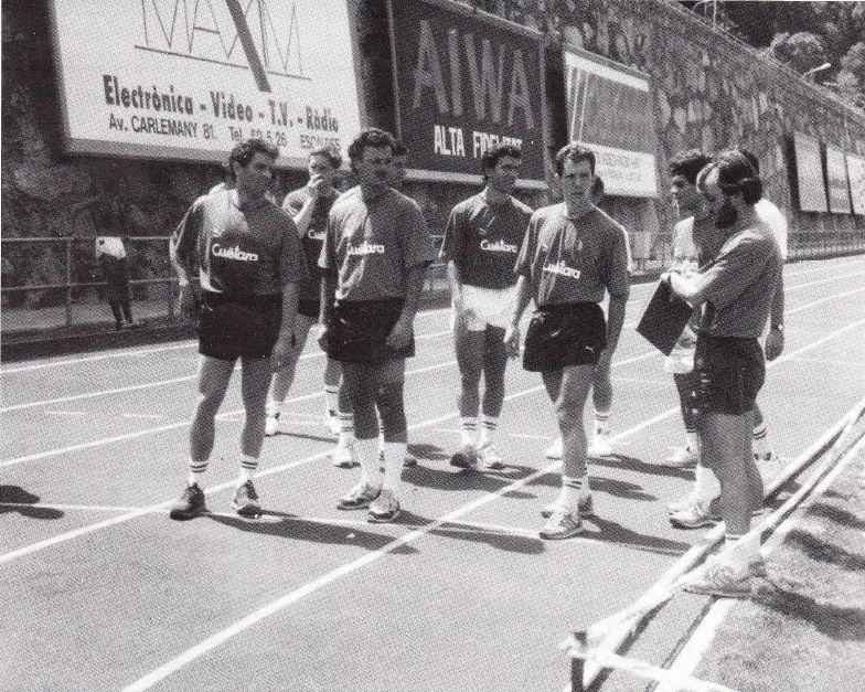 Rafa Martín Acero con Selección Española de Hockey Patines